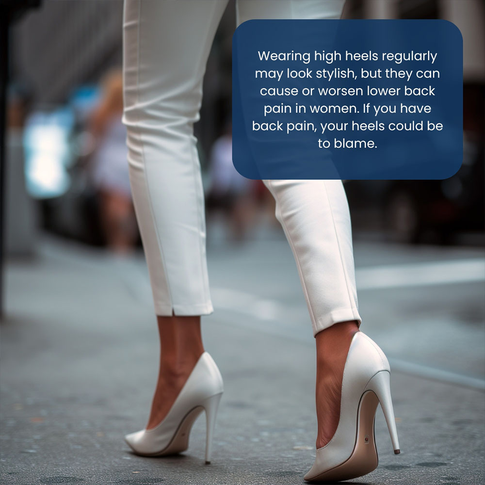 Help For Heel Wearers With Lower Back Pain in Manhattan