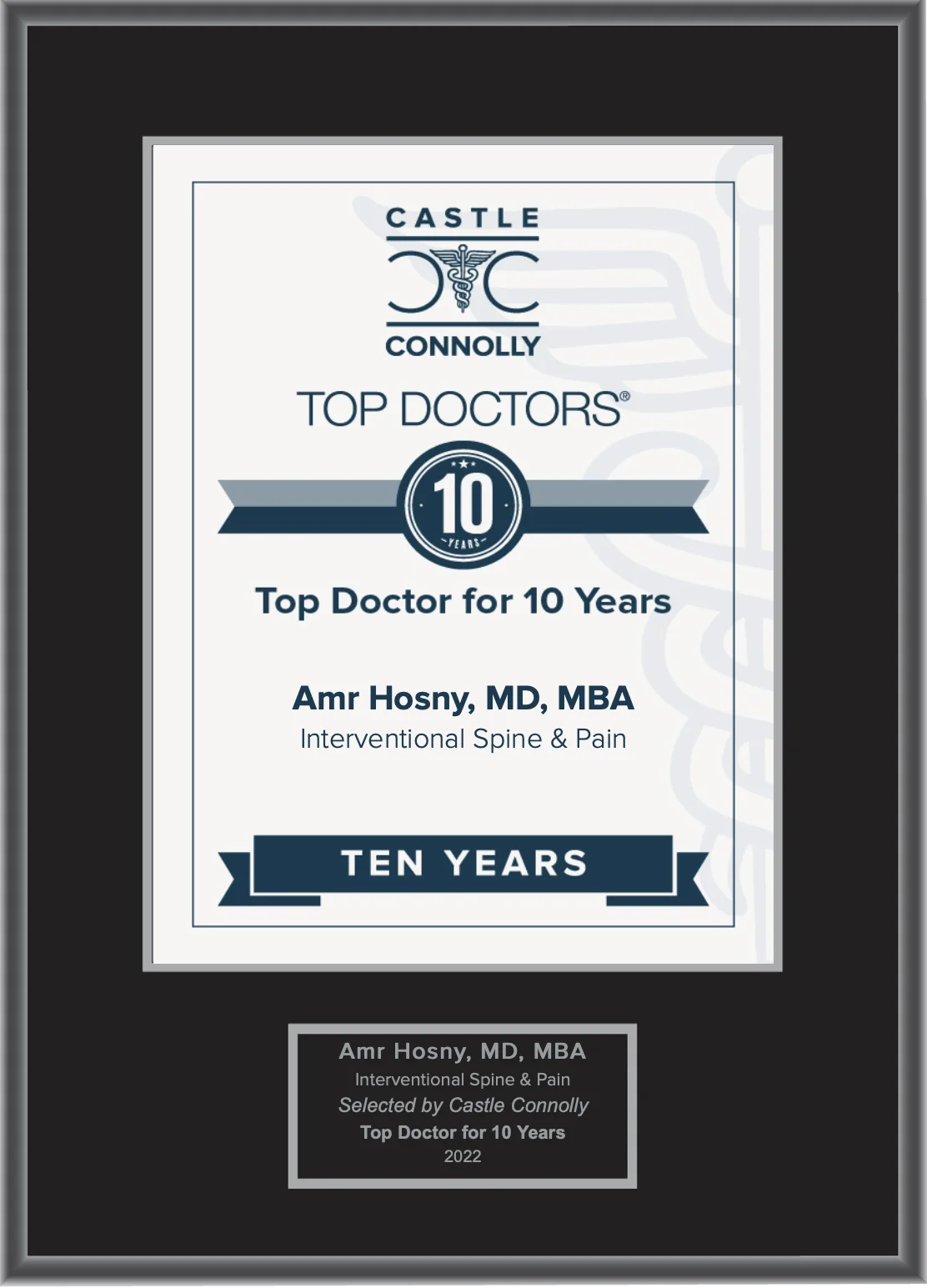 Top Doctor 10 Years